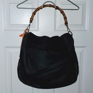 Gucci Bamboo Top Handle Hobo Bag